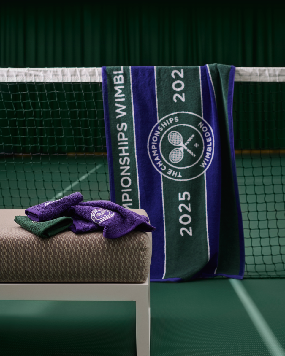 Official Wimbledon 2025 Championship Towel – Radio Times Shop