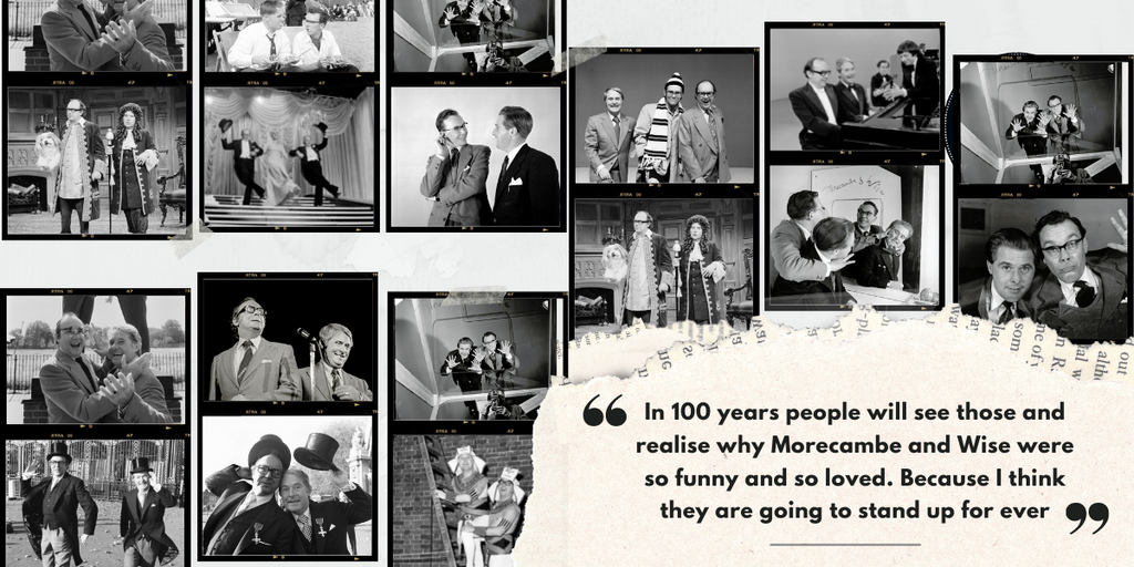 A new profile of the great Morecambe and Wise sheds sunshine on their comedy chemistry