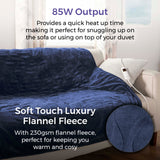 Heated Fleece Blanket