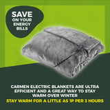 Heated Wearable Fleece Blanket