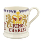 Emma Bridgewater King Charles III Coronation Half Pint Mug