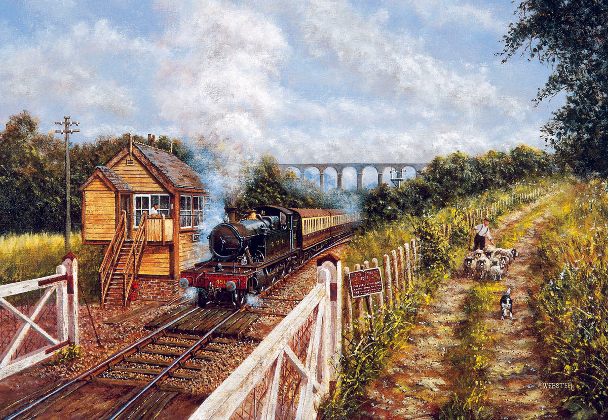 JHG 1000piece jigsaw Leaving Coombe Junction Radio Times Shop