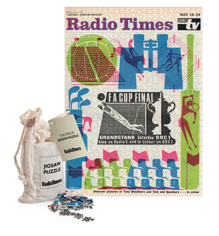 Radio Times FA Cup final, 1968 - 750-piece jigsaw