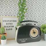 Brighton retro style radio